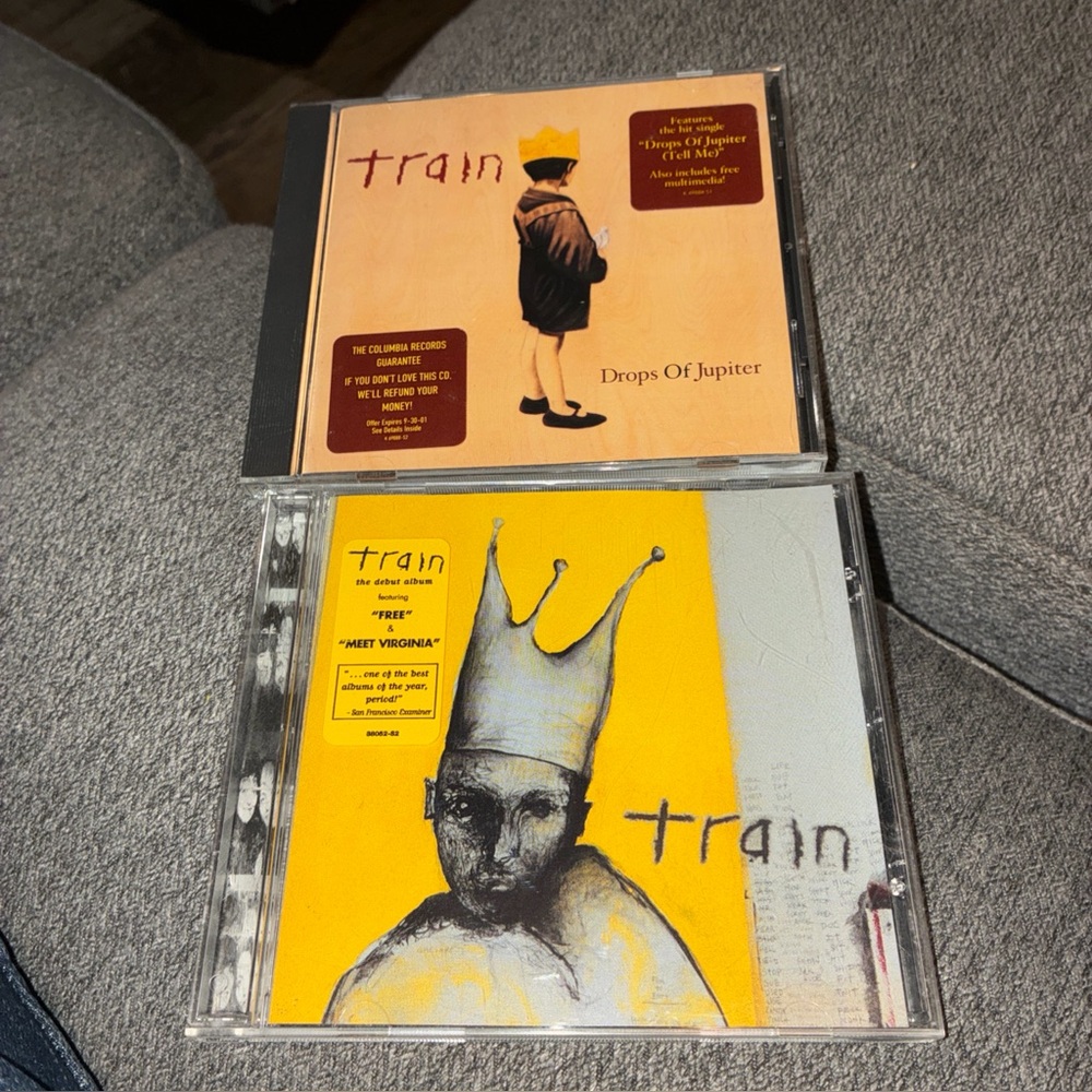 Train CD Lot of 2, Self Titled  & Drops Of Jupiter